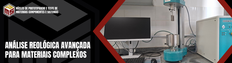 Célula de reometria do PMS em operação